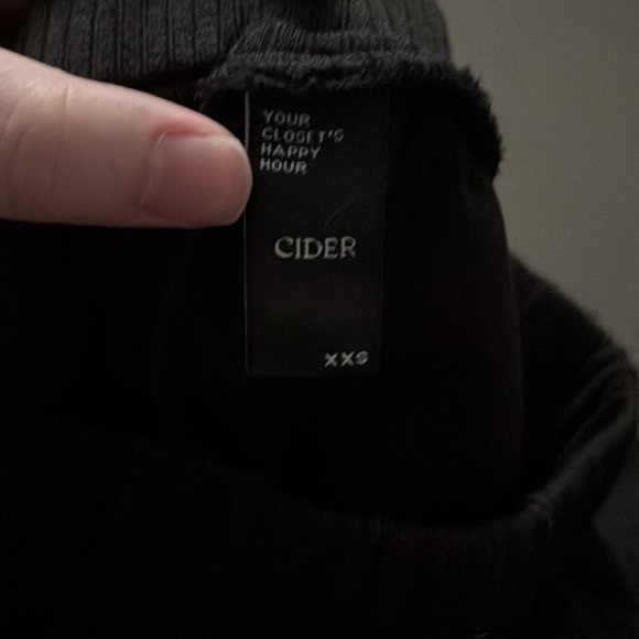 women’s ribbed cider pants - Picture 3 of 3